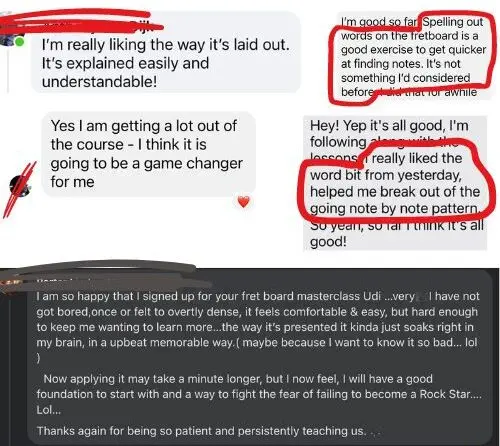 new Feedback from the Guitar Fretboard Mastery Programme e1718803151560