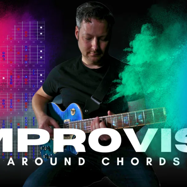 How do you improvise over chord progressions